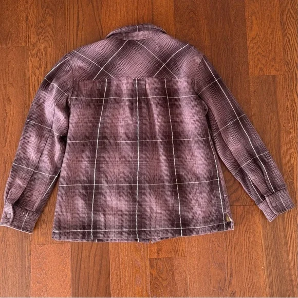 North Face Women's Valley Twill Utility Shacket size M Fawn Grey Color Way - Picture 5 of 9